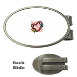 heart1754 Money Clip (Oval)