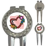 heart1754 3-in-1 Golf Divot