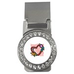 heart1754 Money Clip (CZ)
