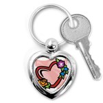 heart1754 Key Chain (Heart)