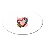 heart1754 Magnet (Oval)