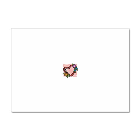 heart1754 Sticker A4 (100 pack) from ArtsNow.com Front
