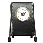 heart1754 Pen Holder Desk Clock