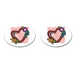 heart1754 Cufflinks (Oval)