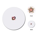 heart1754 Playing Cards (Round)