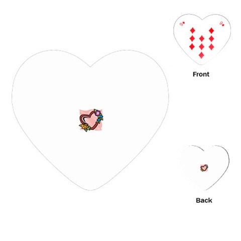 heart1754 Playing Cards (Heart) from ArtsNow.com Front