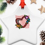 heart1754 Star Ornament (Two Sides)