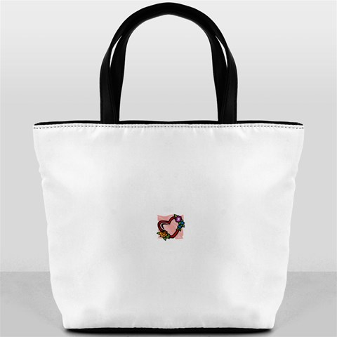 heart1754 Bucket Bag from ArtsNow.com Front