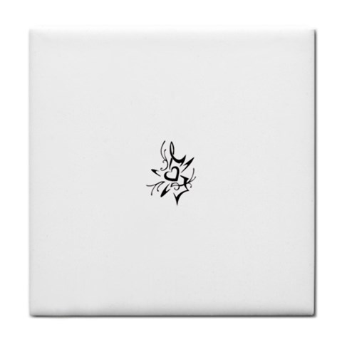 heart1497 Tile Coaster from ArtsNow.com Front