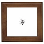 heart1497 Framed Tile