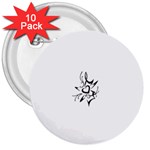 heart1497 3  Button (10 pack)