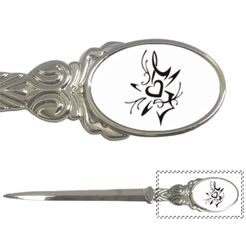 heart1497 Letter Opener from ArtsNow.com Front
