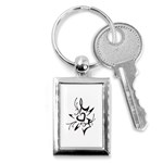 heart1497 Key Chain (Rectangle)