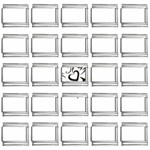 heart1497 9mm Italian Charm (25 pack)