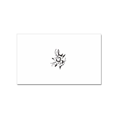 heart1497 Sticker (Rectangular) from ArtsNow.com Front