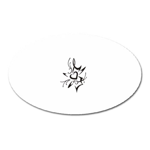 heart1497 Magnet (Oval) from ArtsNow.com Front