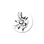 heart1497 Golf Ball Marker