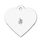 heart1497 Dog Tag Heart (One Side)