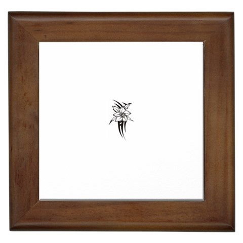 flowertribal5743 Framed Tile from ArtsNow.com Front