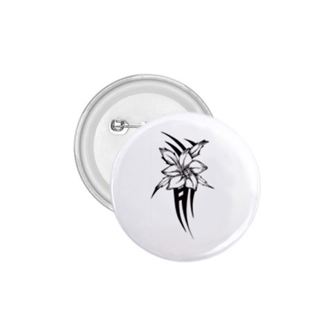 flowertribal5743 1.75  Button from ArtsNow.com Front