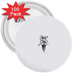 flowertribal5743 3  Button (100 pack)