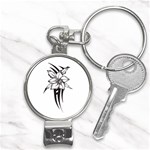 flowertribal5743 Nail Clippers Key Chain