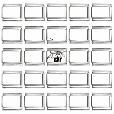 flowertribal5743 9mm Italian Charm (25 pack) from ArtsNow.com Front