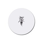 flowertribal5743 Rubber Round Coaster (4 pack)