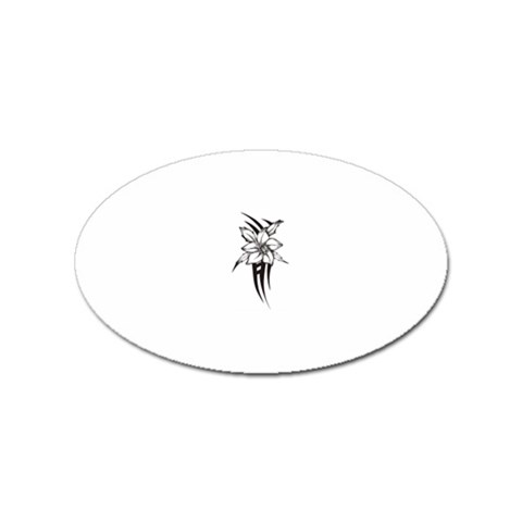 flowertribal5743 Sticker (Oval) from ArtsNow.com Front