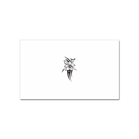 flowertribal5743 Sticker (Rectangular) from ArtsNow.com Front