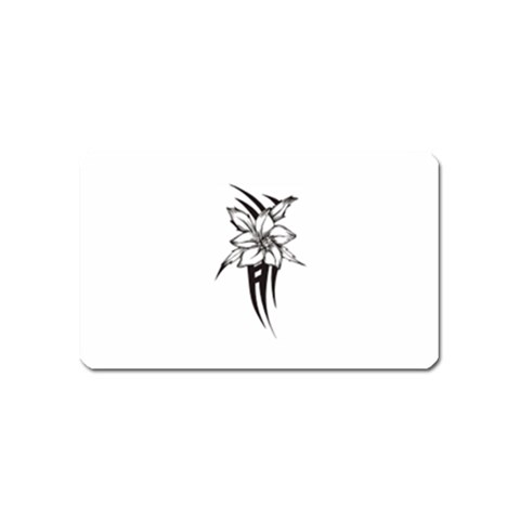 flowertribal5743 Magnet (Name Card) from ArtsNow.com Front