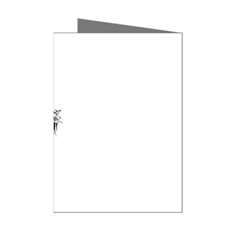 flowertribal5743 Mini Greeting Cards (Pkg of 8) from ArtsNow.com Left