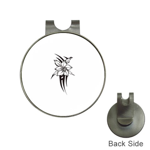 flowertribal5743 Golf Ball Marker Hat Clip from ArtsNow.com Front