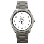 flowertribal5743 Sport Metal Watch