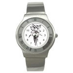 flowertribal5743 Stainless Steel Watch