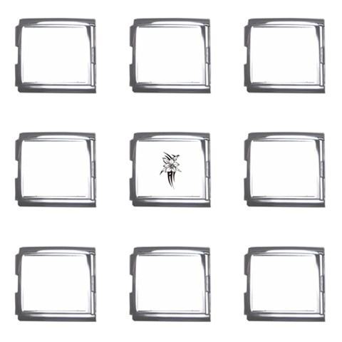 flowertribal5743 Mega Link Italian Charm (9 pack) from ArtsNow.com Front