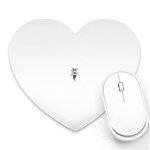 flowertribal5743 Mousepad (Heart)