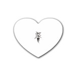 flowertribal5743 Rubber Coaster (Heart)