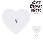 flowertribal5743 Multi-purpose Cards (Heart)