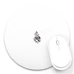 heart5642 Round Mousepad