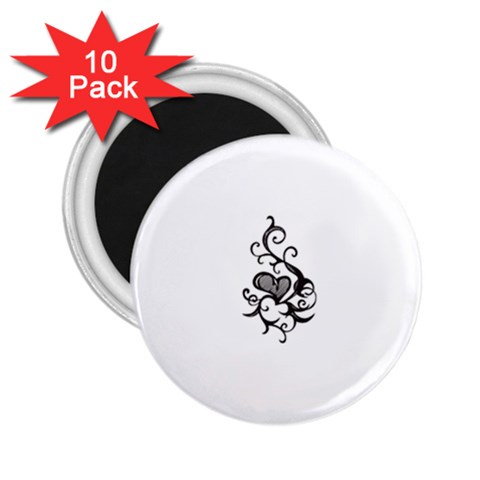 heart5642 2.25  Magnet (10 pack) from ArtsNow.com Front