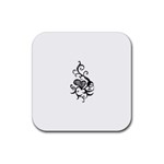 heart5642 Rubber Coaster (Square)