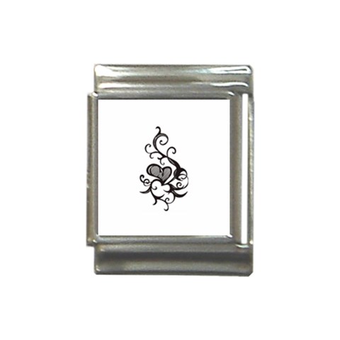 heart5642 Italian Charm (13mm) from ArtsNow.com Front