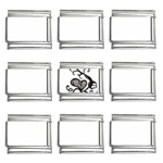 heart5642 9mm Italian Charm (9 pack)