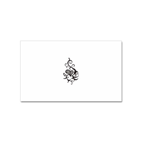 heart5642 Sticker (Rectangular) from ArtsNow.com Front