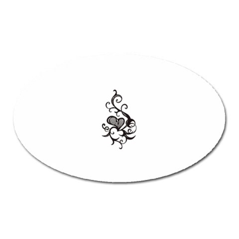 heart5642 Magnet (Oval) from ArtsNow.com Front