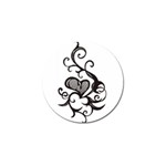 heart5642 Golf Ball Marker (4 pack)