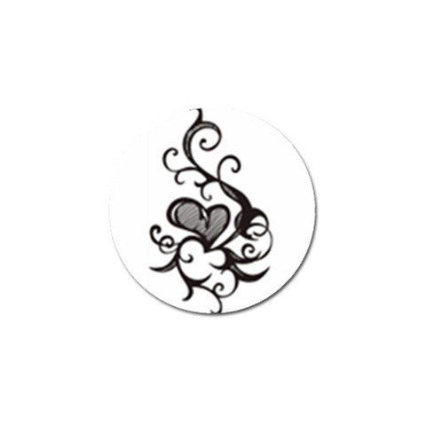 heart5642 Golf Ball Marker (10 pack) from ArtsNow.com Front