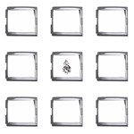 heart5642 Mega Link Italian Charm (9 pack)