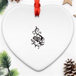 heart5642 Heart Ornament (Two Sides)